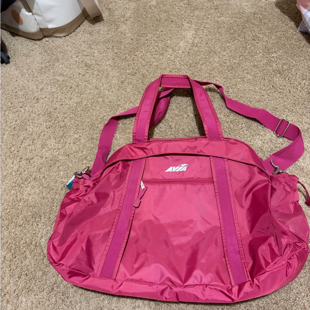 Avia Pink Women's Duffel Tote Bag